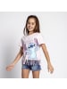 Cerda T-Shirt Disney Lilo & Stich mit Fransen in Rosa