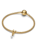 Pandora Charm Goldfarben Gewickeltes Herz