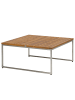 home24 Loungehocker TEAKLINE in Anthrazit