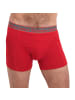 Bamboo Basics Boxershort 3er Pack in Rot/Blau/Blau