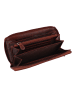 Greenburry Rugged Geldbörse RFID Schutz Leder 19 cm brown