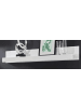 Furn.Design Wandboard weiß, Hochglanz, Wandregal, 150 x 22 cm