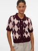 Vero Moda Strickjacke in Burgundy 1