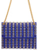 faina Women Flap Bag in Blue