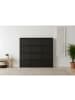 ebuy24 Schuhschrank Pisa Schwarz 150 x 16 cm