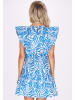 IZIA Damen Kleid in Königsblau