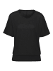 Vivance by Lascana Kurzarmshirt in schwarz
