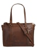 Bodenschatz Shopper echt Leder in cognac