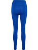 Hummel Leggings "Tif Seamless High Waist Tights" in Blau