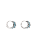 grassland Women Chain Anklet in Silver Turquoise