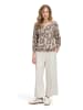 Betty Barclay Strickpullover mit Fledermausärmeln in Taupe/Taupe