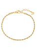 Glanzstücke München Armband aus Edelstahl in gelbgold