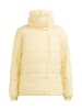 DreiMaster Damen Wattierte Winterjacke in Hellgelb