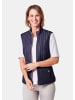 GOLDNER Leichte Steppweste mit Stehkragen in marine