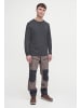 North Bend Longsweatshirt NBTergong M L/S Tee in Grau