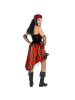 tectake Sexy Piratenkleid, rot
