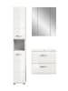 ebuy24 Badmöbelset Ice Weiß 105 x 46 cm