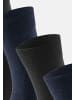 Schiesser Socken Bluebird in Dunkelblau / Schwarz