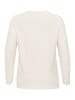 KAFFE curve Strickpullover KCninka in Chalk