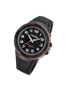 Calypso Analog-Armbanduhr Calypso Analogico schwarz extra groß (ca. 46mm)
