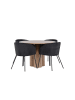ebuy24 Essgruppe Olivia (5-teilig) Marron 110 x 110 cm