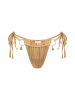 Moda Minx Bikini Hose Crete Pendant Hoop in Gold Shimmer