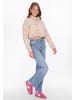 myMo Sweater in white multicolor
