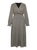 Albee Women Maxikleid Mit Allover-Print in Schwarz Beige