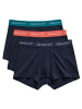 Gant Boxershort 3er Pack in Blau