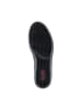 rieker Sneaker aus Leder Zip Manila Grau