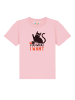 wat? Apparel T-Shirt Cat in Rosa