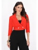 faina Women Blazer in red