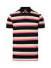 Nils Sundström Poloshirt in schwarz aprikot - 0003