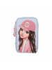Depesche 3-Fach Federtasche TEAM TEDDY TOPModel 20 x 13 x 7,5 cm bunt in bunt