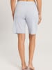 Hanro Schlafshorts Natural Elegance in whispering blue