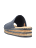rieker Pantolette in blau