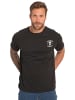 JP1880 Kurzarm T-Shirt in schwarz