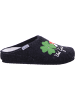 Tofee Pantoffel in schwarz