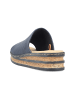 rieker Pantolette 62905 in blau
