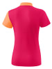 erima 5-C Poloshirt in love rose/peach/weiss