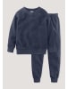 Hessnatur Frottee Pyjama Relaxed in mitternachtsblau