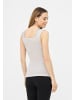 TOOCHE Top "Frosted Elegance" in grau