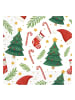 Wisam Weihnachten Ornaments i Serviette 20 Stück 33x33 cm