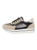 remonte Halbschuh Schwarz/Gold