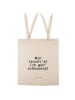 Mr. & Mrs. Panda Shopper Mir reicht's! Ich geh'... mit Spruch in Creme