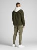 Jack & Jones Chino Cargo Hose JPSTACE JJDEX Work Style Pants in Olive