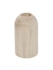 Today Vase aus Holz Pure, Deko in Beige, (B) 10 x (H) 17,5 x (L) 10 cm