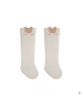 MUNADUNA 5er-Pack hohe Socken mit braunem Bärenmotiv