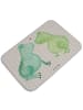 Mr. & Mrs. Panda Badematte Frosch Liebe ohne Spruch in Grau Pastell