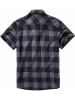 Brandit Hemd "Check Shirt Short Sleeve" in Schwarz